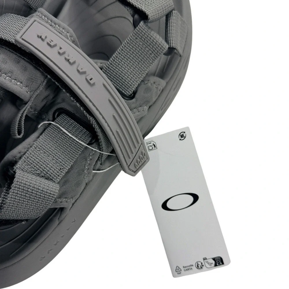 Oakley Studio Sandal Cement Grey Mens Size 9 FOF100706-314 Techwear Gorpcore NEW